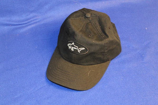 Greg Norman Black Embroidered Hat