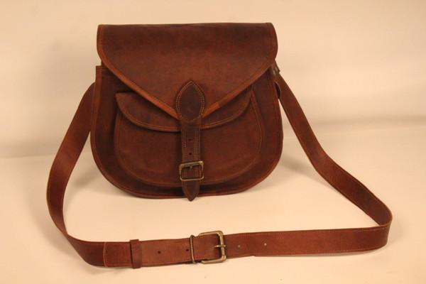 Great Seal of Oklahoma 1907 Leather TTK Saddle Bag