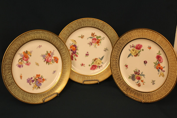 6pc Tirschenreuth Porcelain Plates