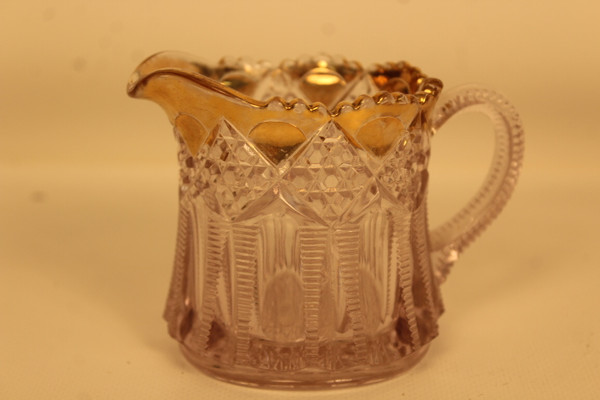 Vintage Tarentum Glass Amethyst Creamer