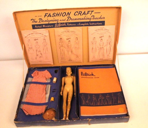 Vintage Butterick Miniature Dressmaking Teacher