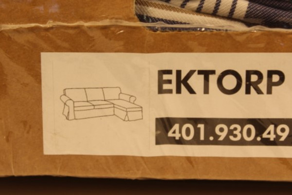 Ektorp Loveseat/Chaise Slipcover