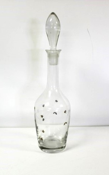15.5" Etched Glass Decanter