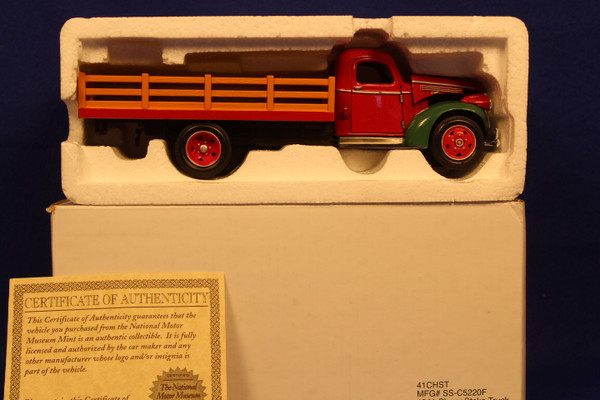 Motor Museum 1941 Chevy Stake Truck