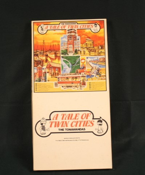Vintage "The Tale of Twin Cities" Board Game