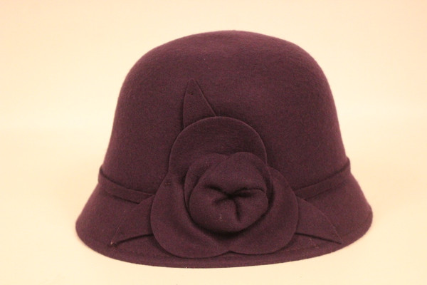100% Wool Cloche Hat