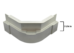 CORNER CAP 4" RAD