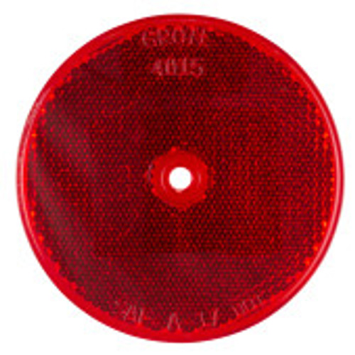 Grote Sealed Center-Mount Reflector 3 1/2" Red 40152 Grote Sealed Center-Mount Reflector 3 1/2" Red 40152