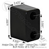 Dock Bumper 5.75"x3.75"x4.5"