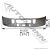 Bumper Chrome Mack 17in Pinnacle CXU