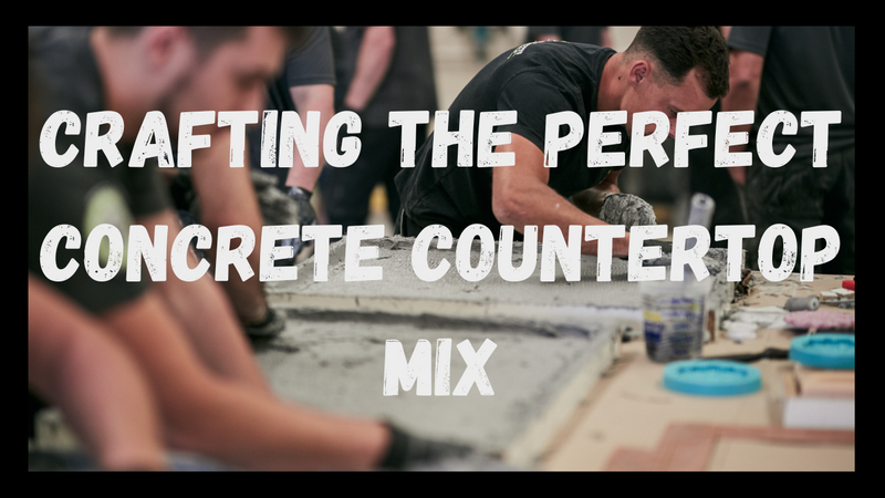 Crafting The Perfect Concrete Countertop Mix Crafting The Perfect Concrete Countertop Mix
