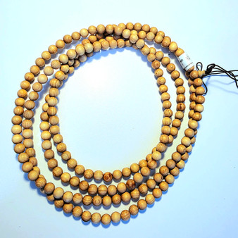Cedarwood Mala Long Necklace NEW Australia