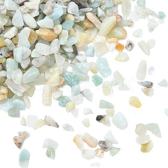 Amazonite Flower Mix Crystal Chips 1000g Wholesale Australia