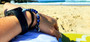 Lapis Lazuli Crystal Bracelet, Handmade in QLD Australia. Lapis Lazuli is a stone of Truth, Awareness and Wisdom. Enhancing your ability to connect with and communicate with your divine higher truth. Bring insight and new, positive perspectives to your current situation. Encouraging truth when talking to yourself, acceptance is golden. It is a good stone for practicing taking responsibility for your own actions and getting yourself noticed in a positive way. The Lapis Lazuli stone may help you on your path to self awareness and self expression. Become more aware of your actions and be more receptive to how others communicate with you. Use your creativity to write that inspiring book, finish that spectacular artwork, make that amazing performance, do what you do best with no limits or fears. Wearing Lapis Lazuli is the perfect way to deepen your communications with friends and can help bring new and long term lasting relationships. Known to remedy endocrine and nervous systems, headaches & mirgranes, lymph glands and bone marrow issues.  Can be used to soothe problems with ears and nasal passages. Aids in reducing pain and inflammation, stress and anxiety. It is also beleived to be of assistance to people with Aspergers, ADHD, ADD, OCD. Chakra: Throat. Oil Roller: Eucalptus Peppermint Oil with Clear Quartz.