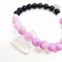 Purple Jade is white jade with a splash of purple! 

This raw crystal can provide laughter + light promoting a full spiritual awakening. Purple Jade is a crystal to help one heal their own emotional hurt. Acknowledging, feeling the whole feeling, accepting how you feel or felt and letting that feeling release from your body. Purple Jade encourages patience + diplomacy, inspires inner growth + maturity and helps one focus on considering love + wisdom in every thought. Purple Jade is a great crystal for empaths. 

Chakra: Heart + Crown