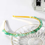 green aventurine tiara crown