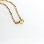 Gold Cable Chain 60cm Small