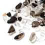 Wholesale Quartz and Smokey Quartz Mix Chips 1000g