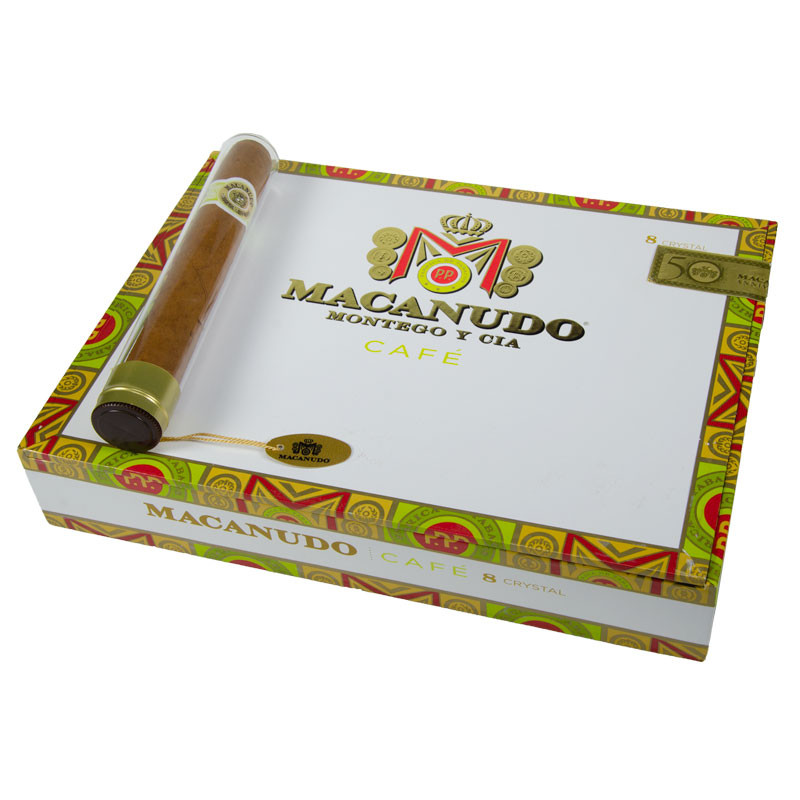 Macanudo Cafe Crystal Tubes | Atlantic Cigar Company