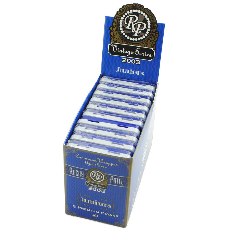 Rocky Patel Vintage 2003 Juniors Tins 10/5 | Atlantic Cigar Company