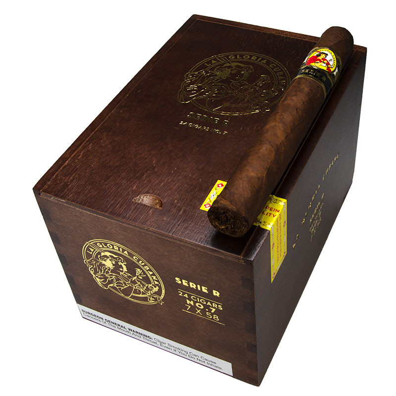 r tobacco La Gloria Cubana Serie R No. 7 Natural