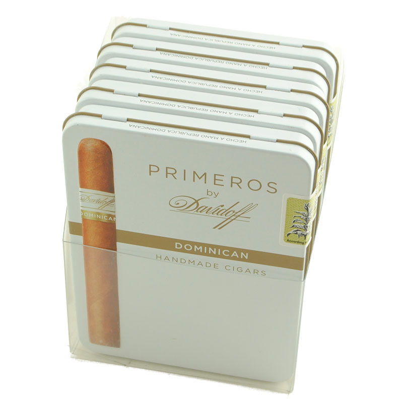 新品未開封 タバコ ノベルティ トランプ 6個セット オハイオ製 ビンテージ Davidoff Primeros Dominican Natural Tins | Atlantic Cigar Company