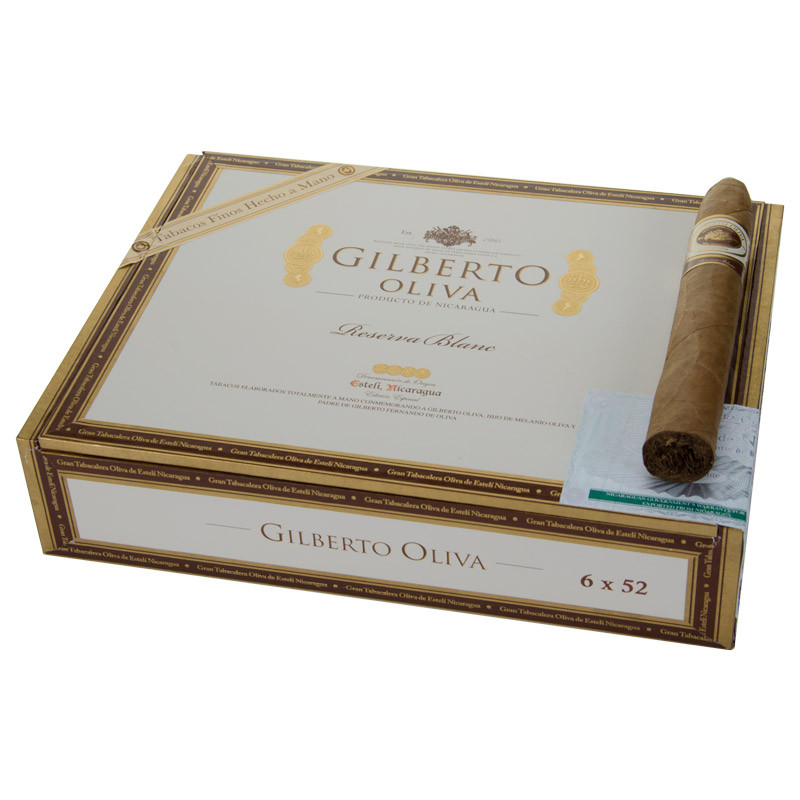 Oliva Gilberto Oliva Reserva Blanc 6x52T Torpedo | Atlantic Cigar