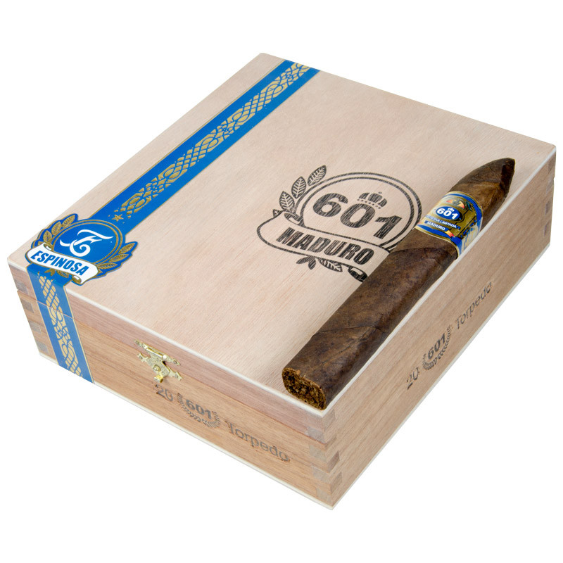 601 Blue Label Maduro Torpedo Cigars | Atlantic Cigar Company