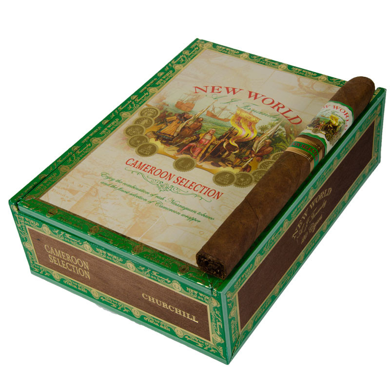 New World Cameroon by AJ Fernandez Churchill | Atlantic Cigar Company