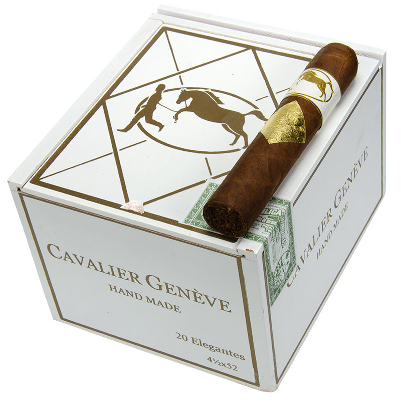 cavalier tobacco Cavalier Geneve White Series Elegantes (4-1/2x52)