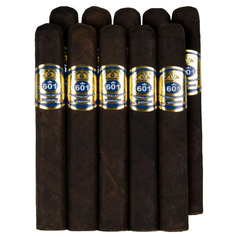 601 Blue Label Maduro Robusto 10-Pack | Atlantic Cigar Co.