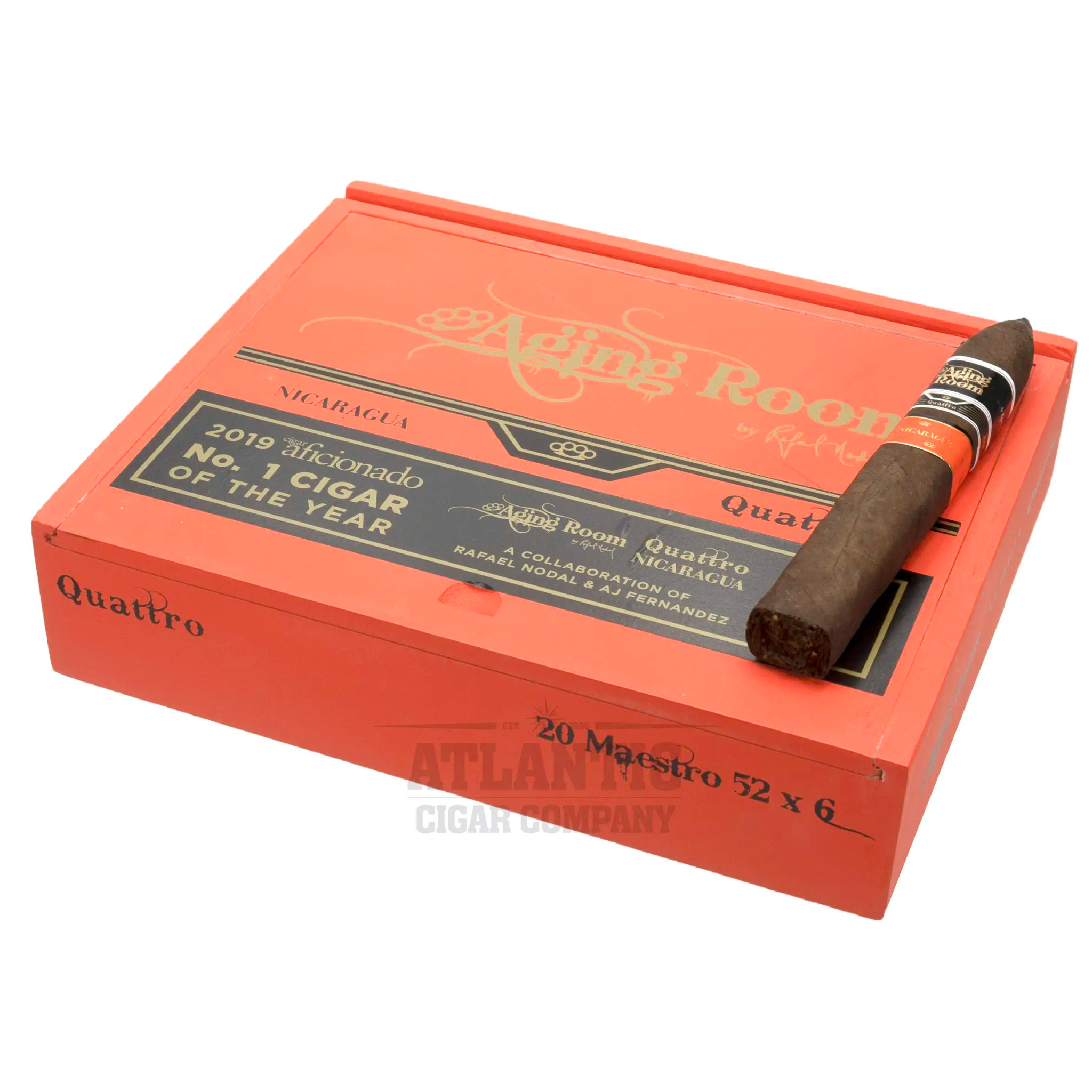 Aging Room Quattro Nicaragua Maestro Torpedo Cigars - 2019 Cigar