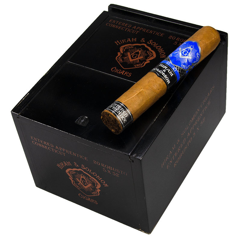Hiram & Solomon Entered Apprentice Robusto Cigars | Atlantic Cigar Co. Hiram & Solomon Entered Apprentice Robusto Cigars | Atlantic Cigar Co.