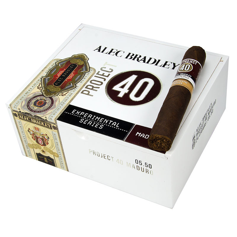 Alec Bradley Project 40 Maduro Robusto (5x50) | Atlantic Cigar Company