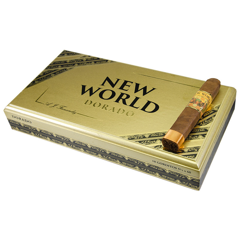 New World Dorado Cigars by AJ Fernandez Gordito