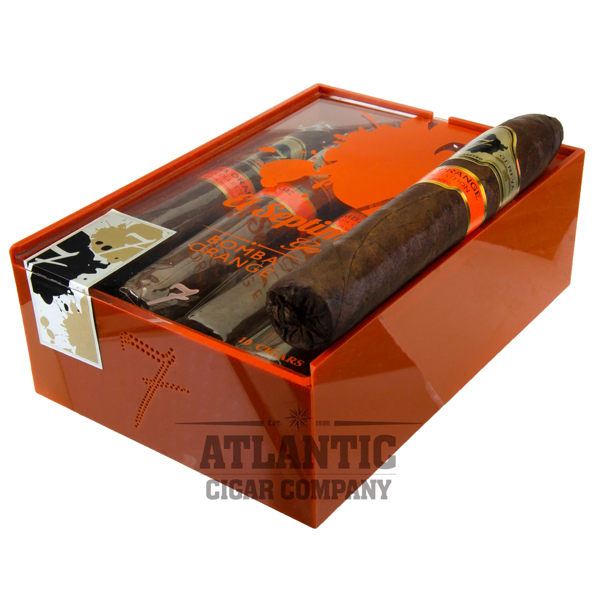 orange tobacco El Septimo Cigars Bomba Orange (6-1/2x60)