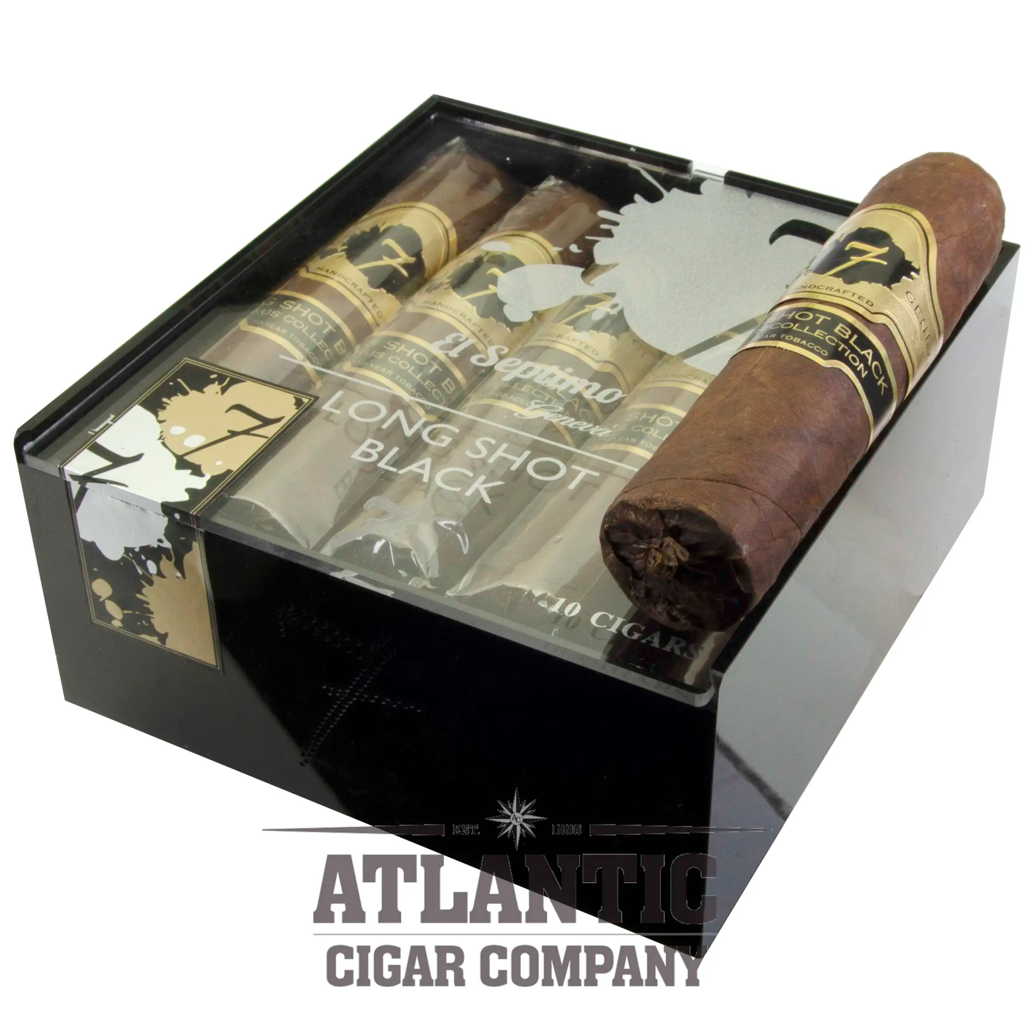 CIGARETTEMAN 7インチ El Septimo Cigars Long Shot Black (5x68)