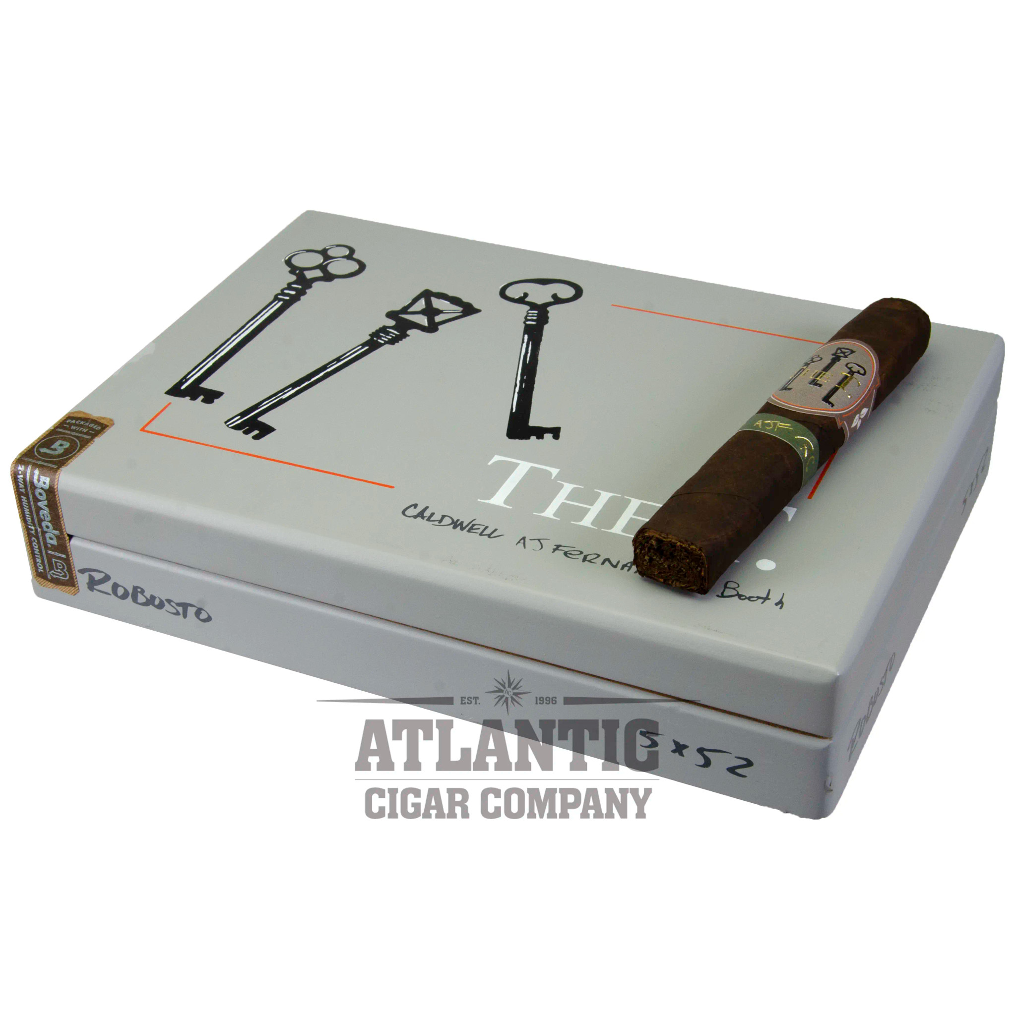 The T Maduro by AJ Booth Caldwell Robusto (BP 5x52)