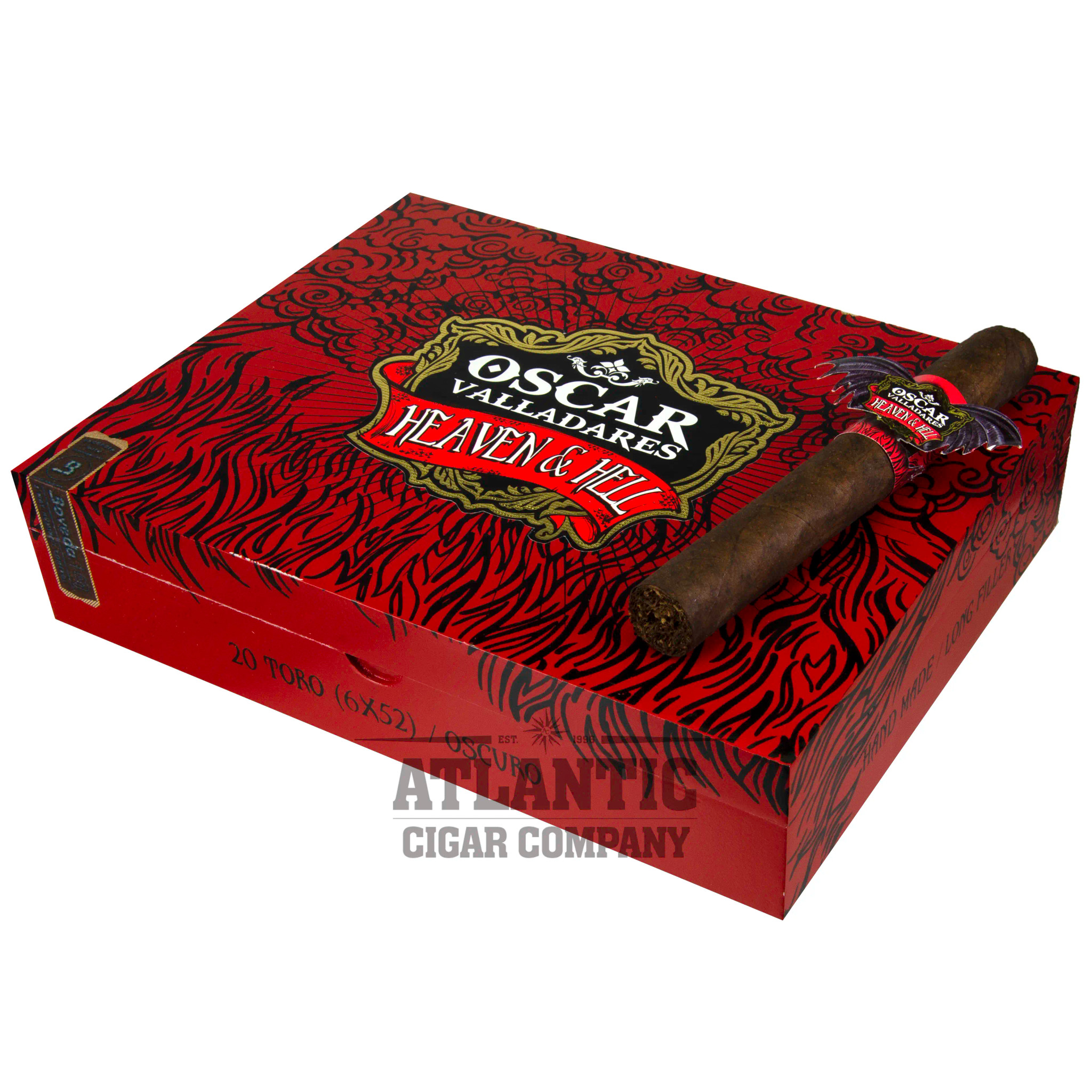 Oscar Valladares Heaven & Hell Cigars Maduro Toro (6x52