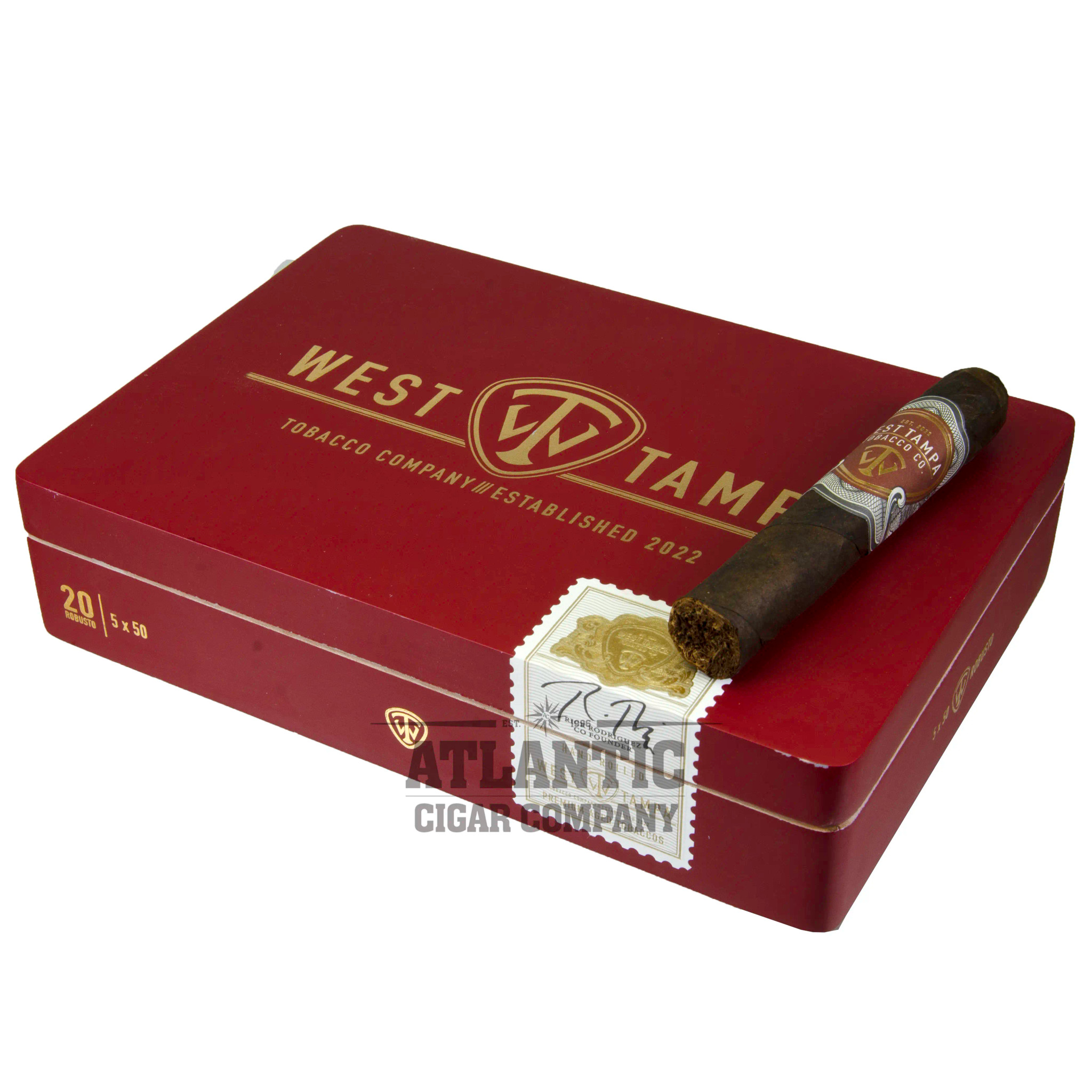 5th ave tobacco West Tampa Tobacco Co. Red Cigars Robusto (5x50)