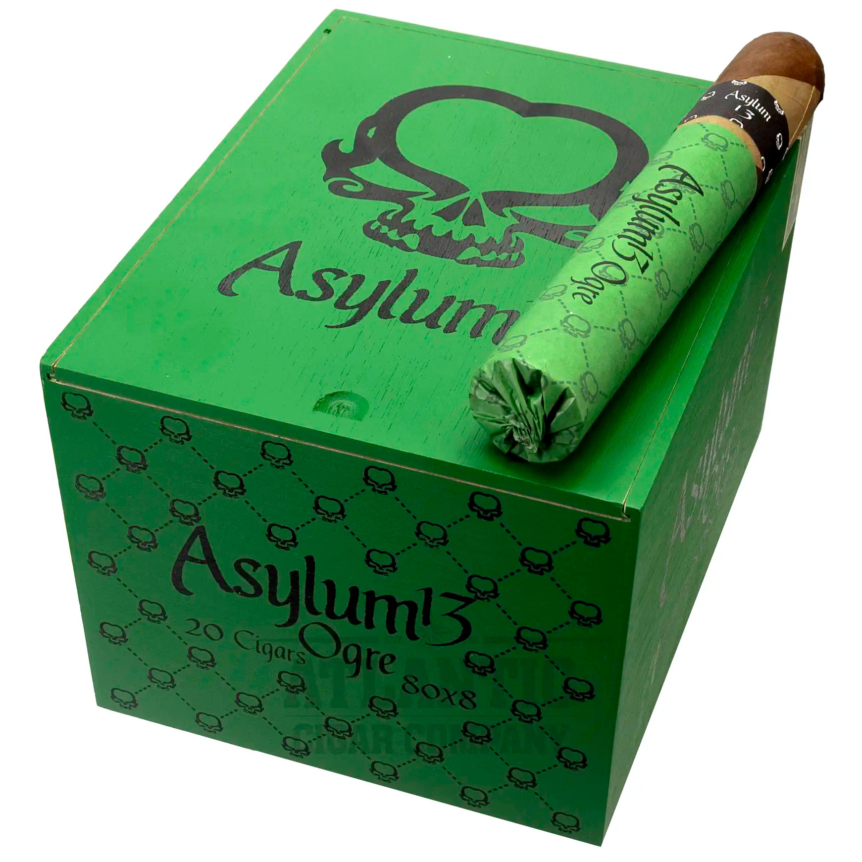 Asylum 13 Ogre Cigars Barber Pole 80x8 | Atlantic Cigar Co.