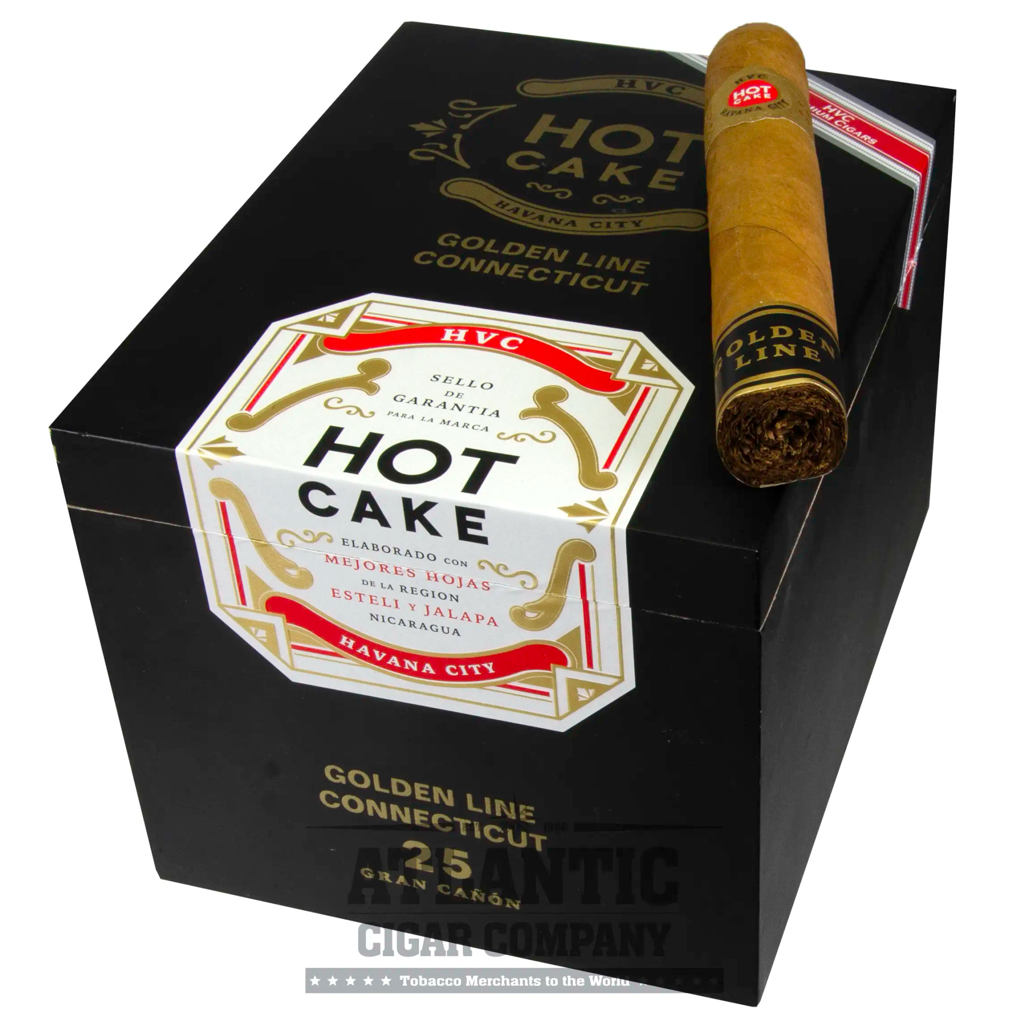 HVC Hot Cake Golden Line Connecticut Gran Canon Cigars | Atlantic