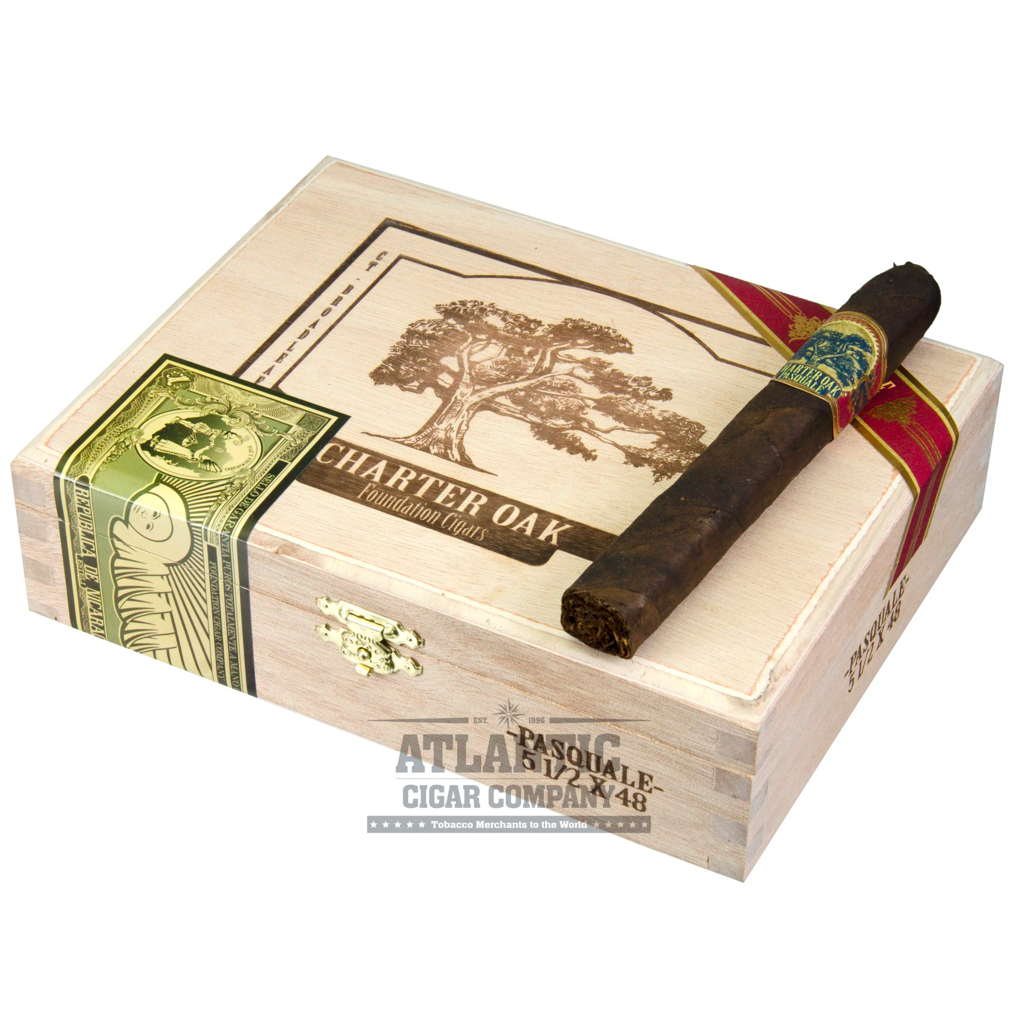 Charter Oak Pasquale (5 1/2 x 48) | Atlantic Cigar Company