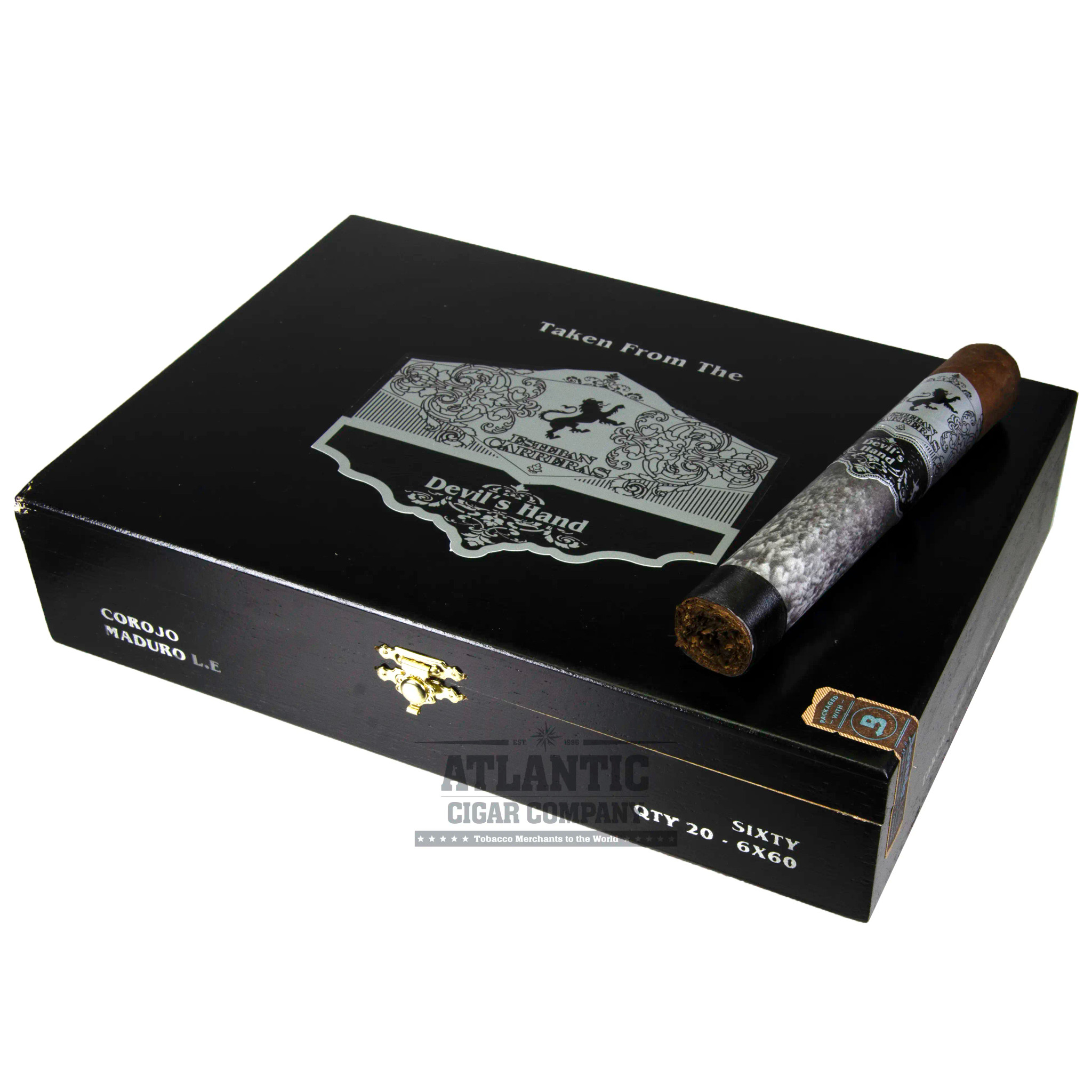 Esteban Carreras Devil's Hand Maduro Sixty | Atlantic Cigar Company