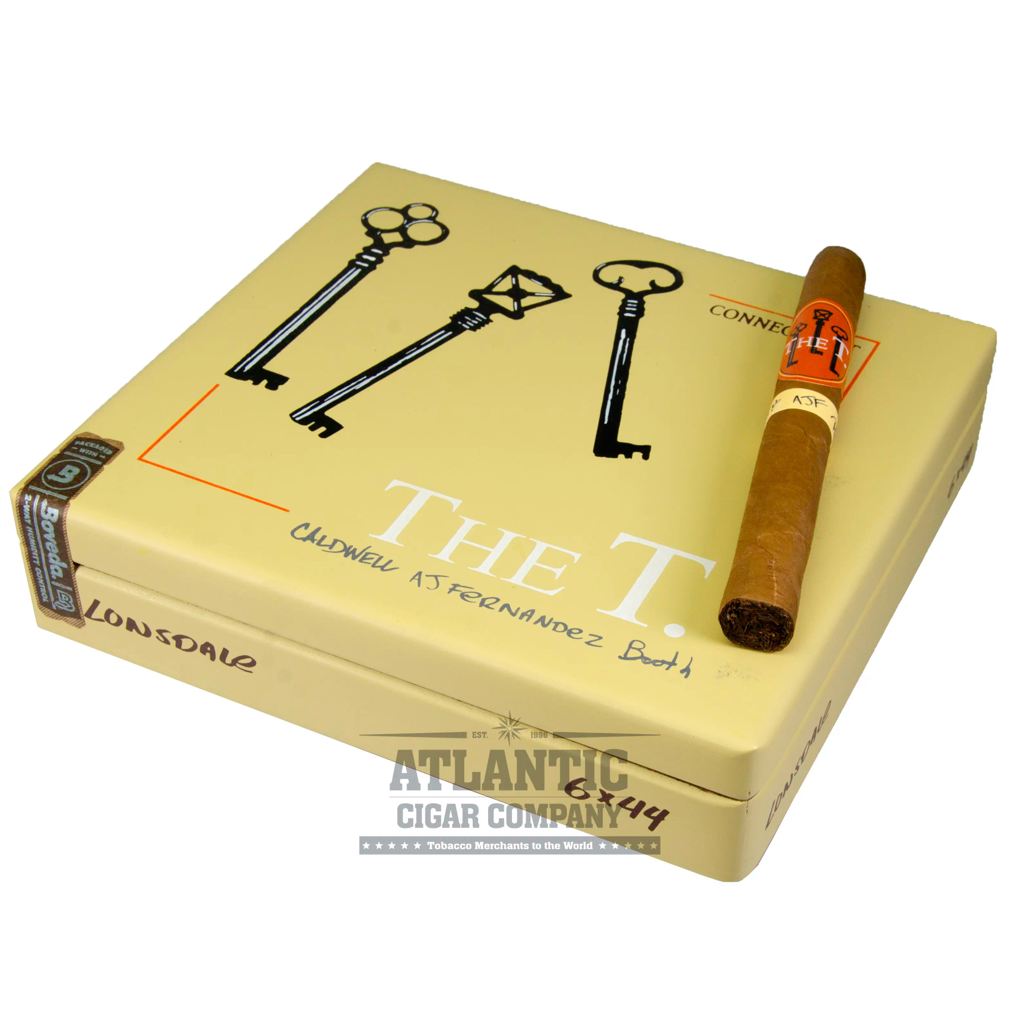The T Connecticut Cigars by AJ Booth Caldwell Lonsdale (6x44)