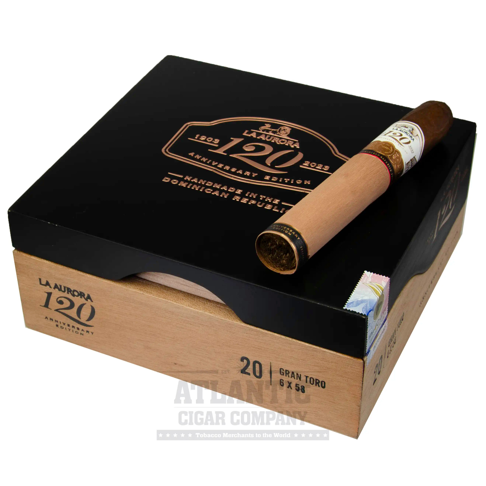 La Aurora 120th Anniversary Gran Toro | Atlantic Cigar Company