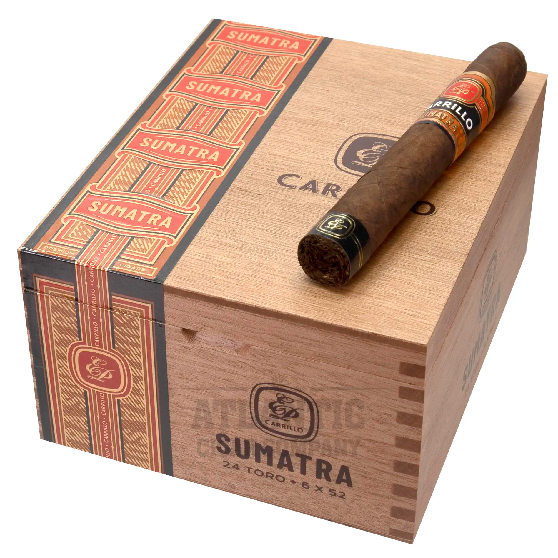 sumatra tobacco E.P. Carrillo Sumatra Cigars Toro (6x52)
