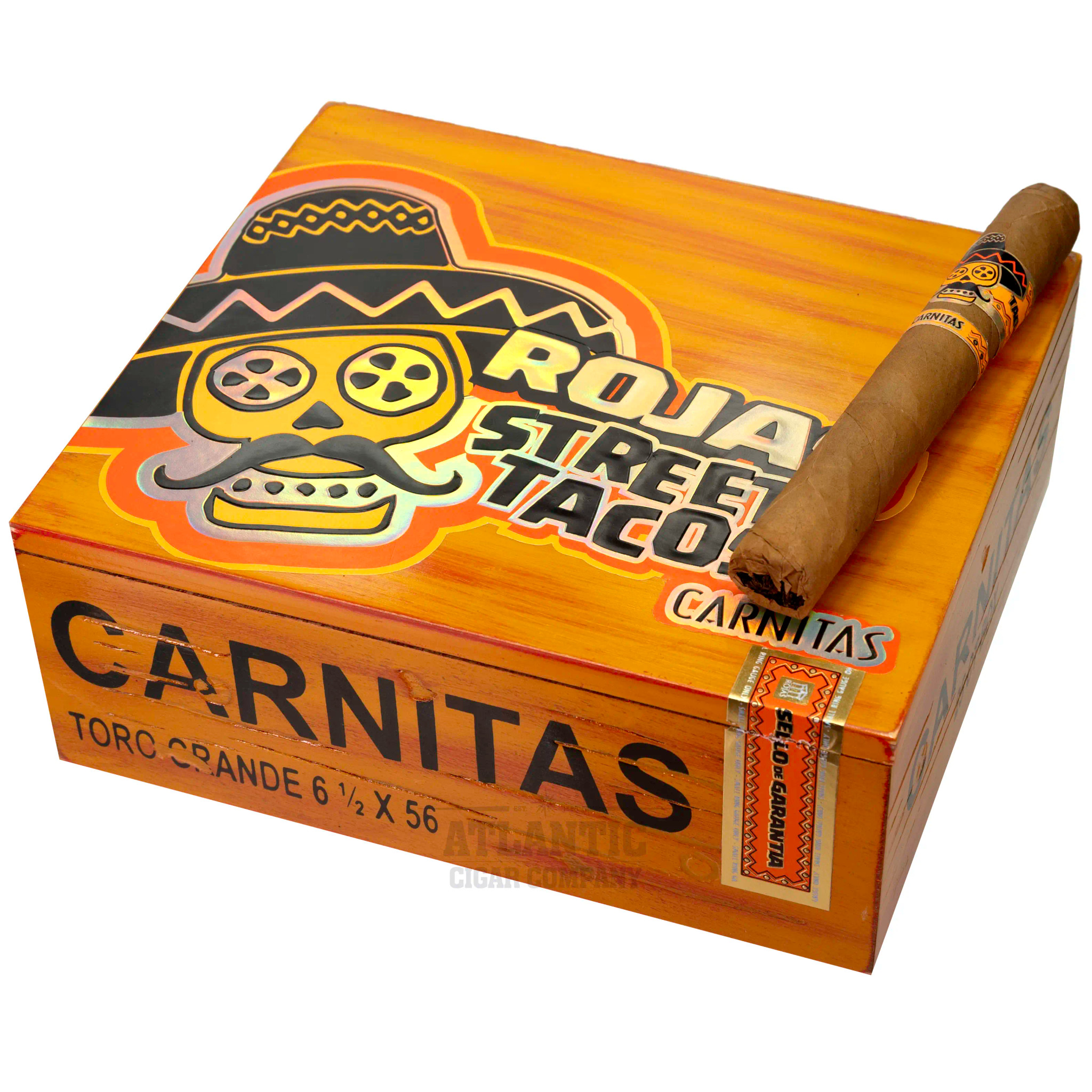Rojas Street Tacos Carnitas Toro Grande (6-1/2x56) Cigars