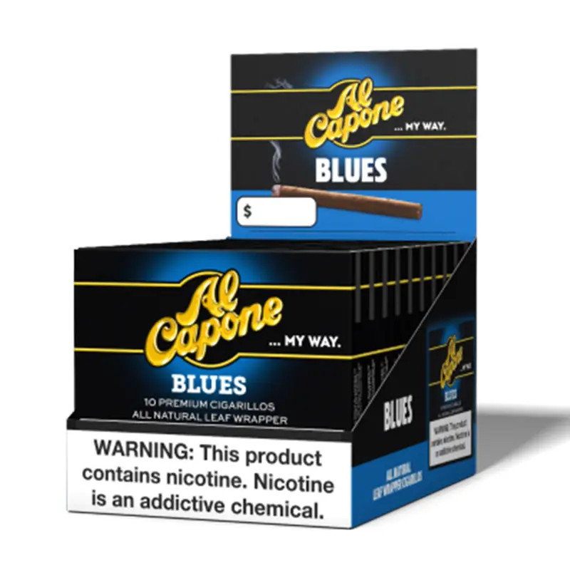 alcapone cigarettes Al Capone Blue Cigarillos Non-Filter Al Capone Cigarillos – Cigar