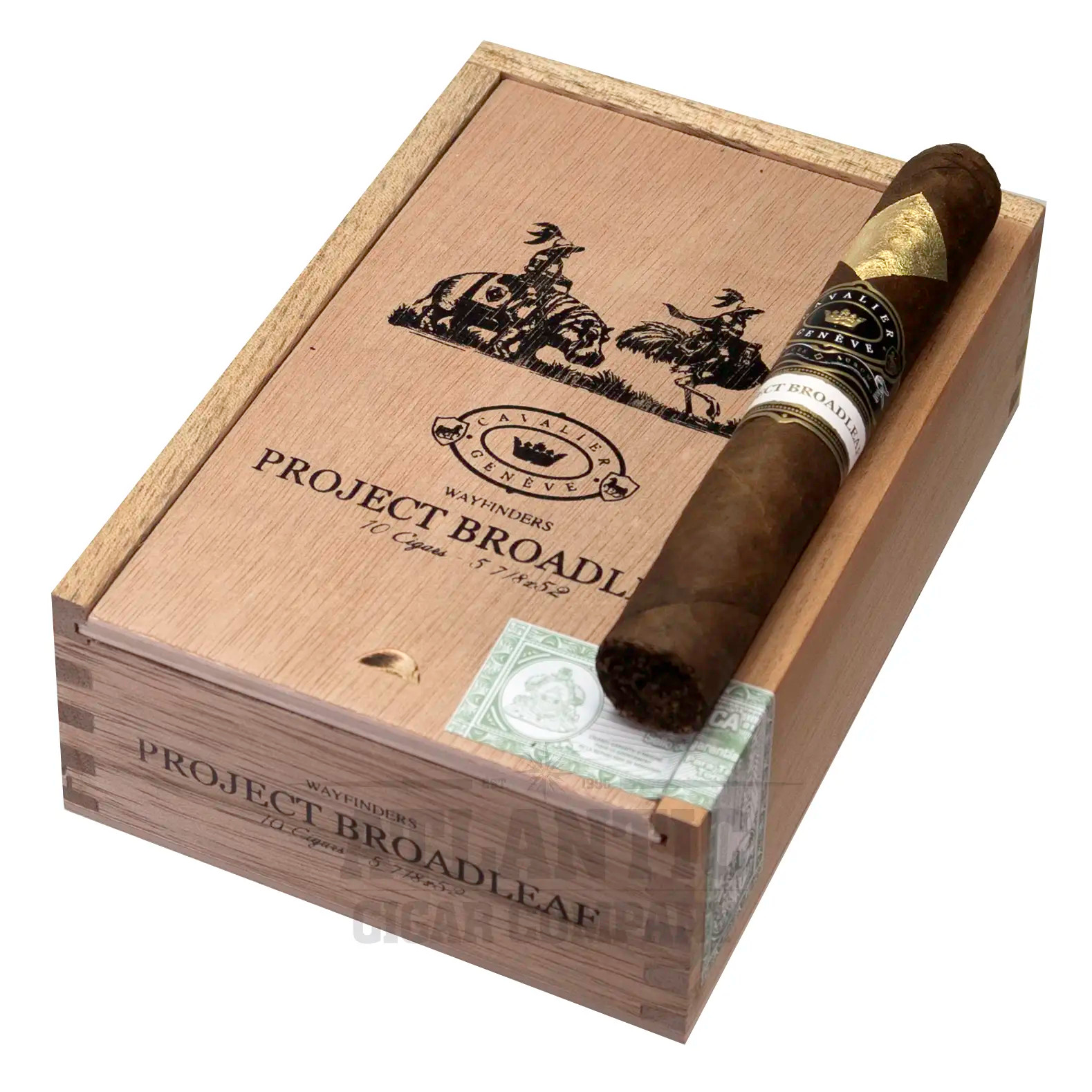 Cavalier Geneve Project Broadleaf Wayfinders Robusto Extra (5-7/8x52)